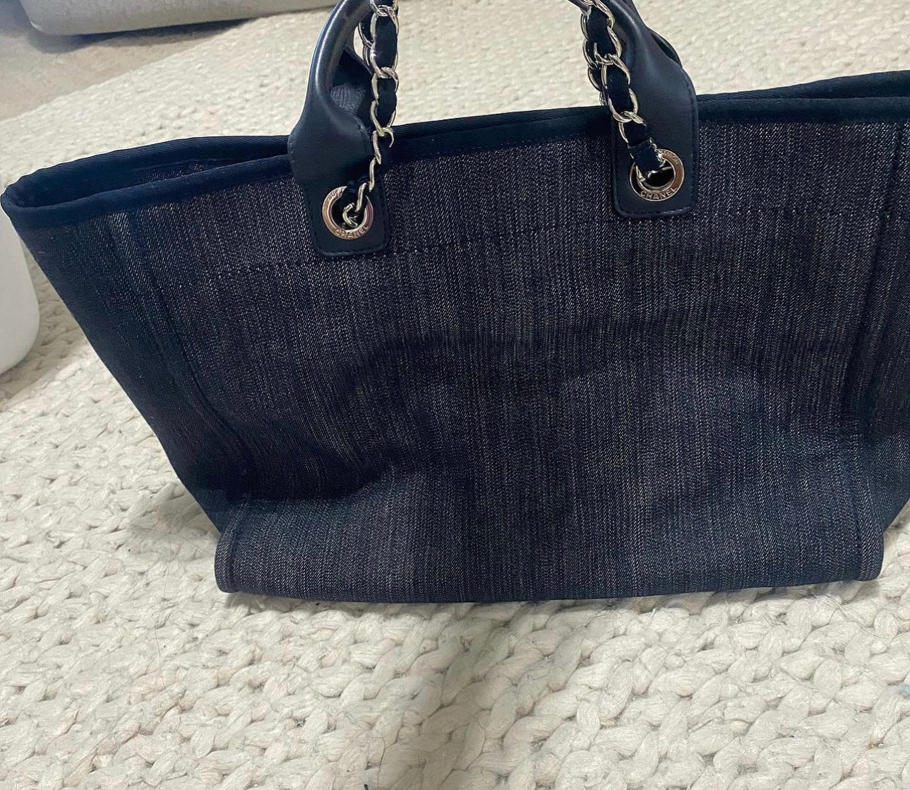 Chanel Deauvile Chain Tote