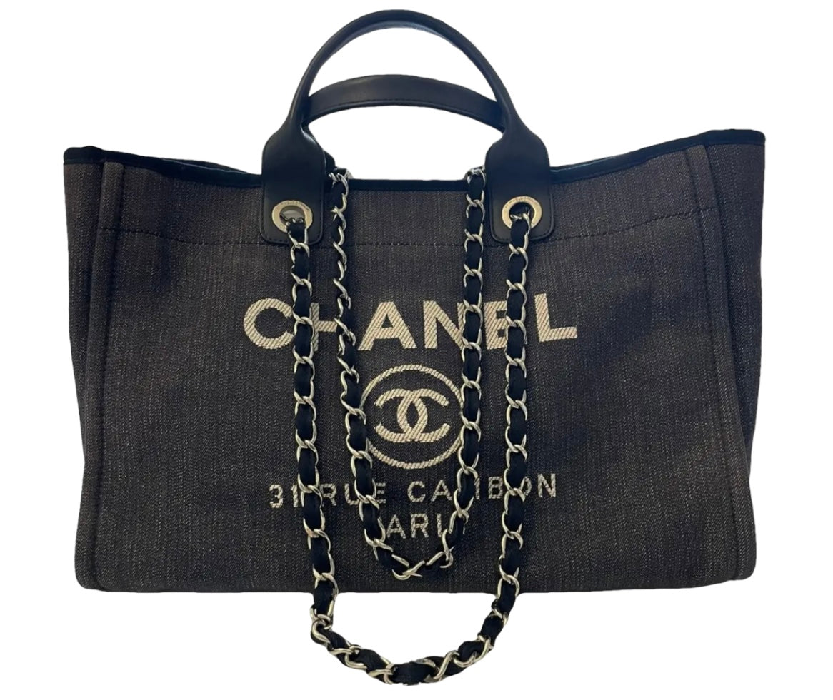 Chanel Deauvile Chain Tote