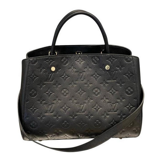 Montaigne Empreinte Mm Black Shoulder Bag