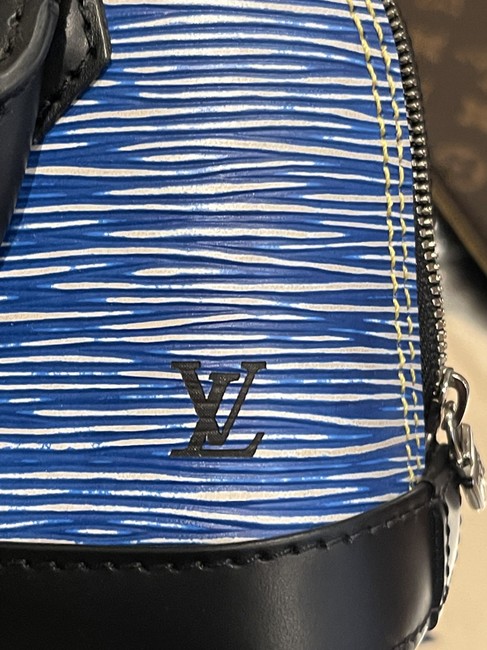 Louis Vuitton Alma BB Bandouliere Epi Leather Top Handle Bag on SALE