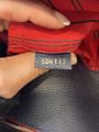Empreinte Melie Marine Rouge Leather Hobo Bag