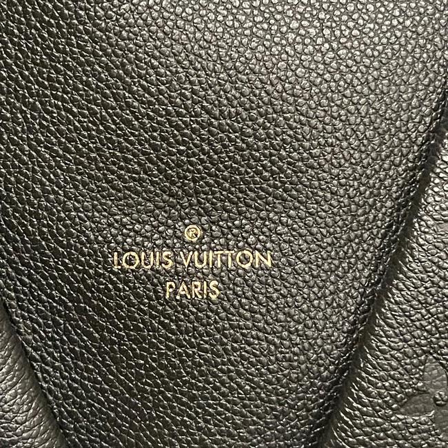 V Tote Black Empreinte Leather Shoulder Bag